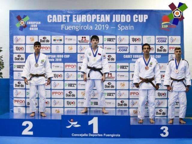 Judoca de MS conquista medalha de bronze no Circuito Europeu sub-18