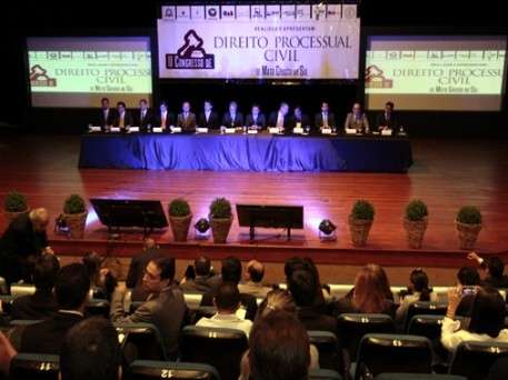 Congresso de Direito Processual Civil re&uacute;ne 1.600 participantes