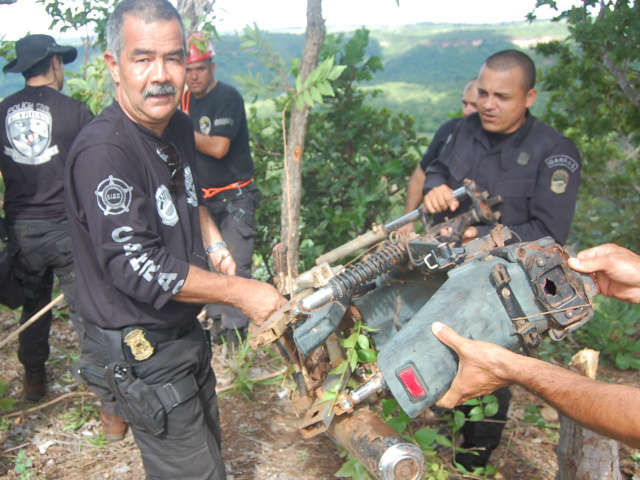  Em Costa Rica, Pol&iacute;cia Civil encontra ossada humana jogada em penhasco