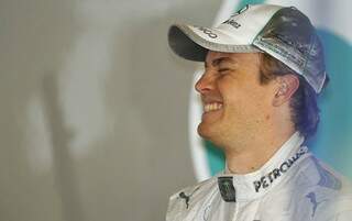 O alemão Nico Rosberg, que fez a pole para o Grande Prêmio da China. (Foto GloboEsporte.com)