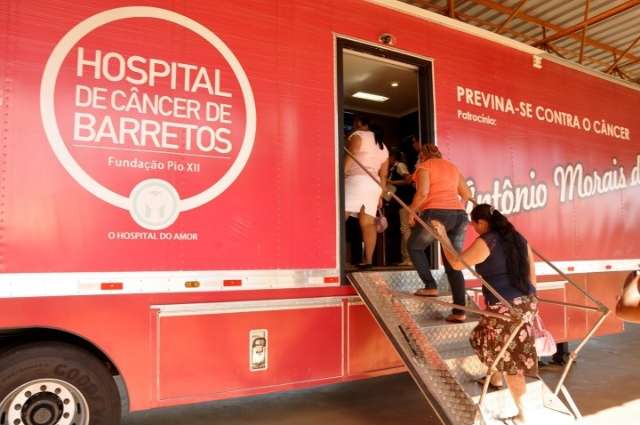 Parceria leva carreta do Hospital de C&acirc;ncer de Barretos ao Vov&oacute; Ziza