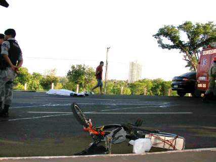  Ciclista morre atropelado na avenida Afonso Pena, em Campo Grande 