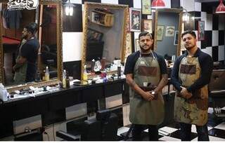 A KustomShop investe começou como loja de roupas masculinas e evoluiu para barbearia. (Foto: Divulgação)