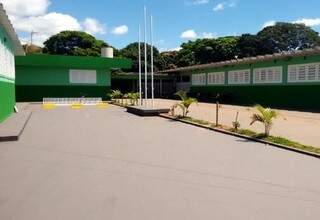 A Escola Estadual Padre José Scampini é a 5ª a ser reformada por presos (Foto: Divulgação/TJMS)