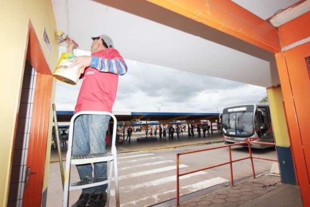 Servi&ccedil;os de revitaliza&ccedil;&atilde;o avan&ccedil;am e chegam ao terminal General Os&oacute;rio