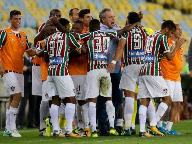 Em partida emocionante Fluminense vence o Atl&eacute;tico-GO, no Maracan&atilde; 