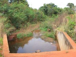 Córrego Bálsamo, que está entre as obras que serão retomadas (Foto: Divulgação)