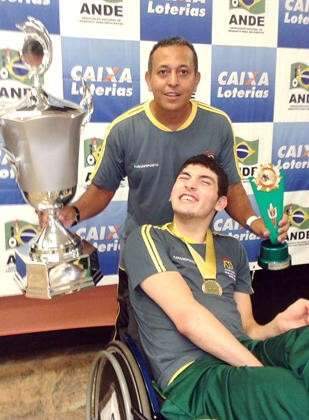 Atleta de MS conquista brasileiro de bocha paral&iacute;mpica
