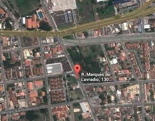 A Marques de Lavradio fica entre a Rua Coronel Salustiano Lima e Avenida Joaquim Murtinho (Foto: Reprodução Google Maps)