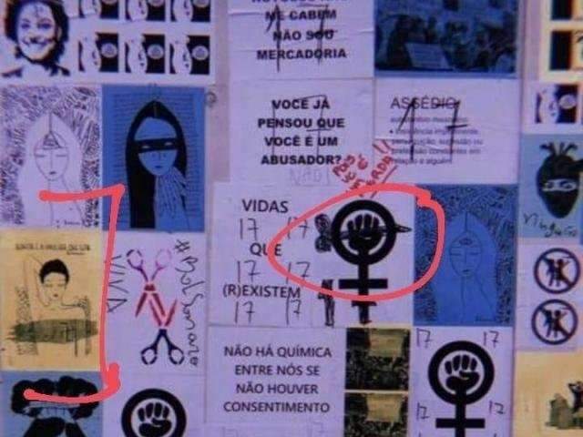 Uems repudia &#039;viol&ecirc;ncia e intoler&acirc;ncia&#039; ap&oacute;s su&aacute;stica ser desenhada em obra