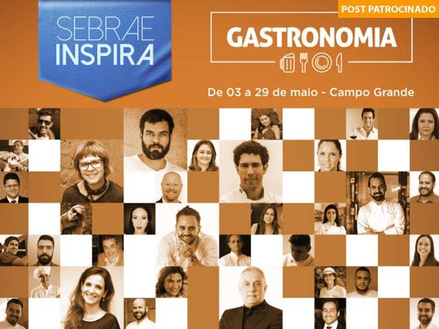 Segundo mês temático do Sebrae Inspira traz referências da gastronomia