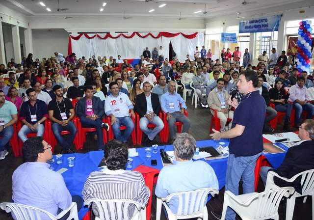 PDT faz festa para Ludimar Novais, que anuncia candidatura &agrave; reelei&ccedil;&atilde;o