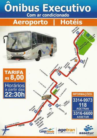 Capital cria linha de &ocirc;nibus exclusiva entre aeroporto e hot&eacute;is 