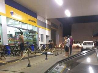 O caso aconteceu em conveniência de posto de combustíveis no Paraná (Foto: Divulgação) 