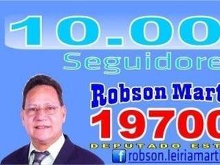 Robson foi candidato a deputado estadual no ano passado (Foto: Facebook/Reprodução)