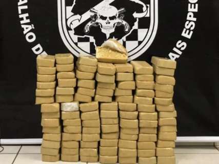 Veículo carregado com R$ 1 milhão em cocaína é apreendido pelo Bope