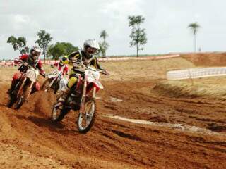 Nova Alvorada do Sul recebeu a primeira etapa do Estadual de Motocross (Foto: Divulgação)