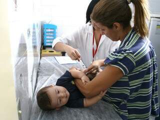Vacinação atinge crianças de seis meses a menores de dois anos. (Foto: Divulgação)