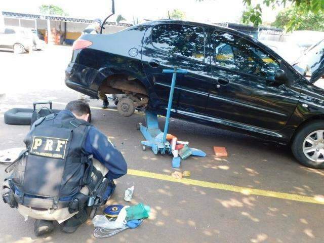 PRF apreende 43 kg de coca&iacute;na que seria entregue em cidade paulista