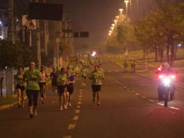  Com percursos de 5 e 10 km, Corrida Noturna ser&aacute; realizada no s&aacute;bado