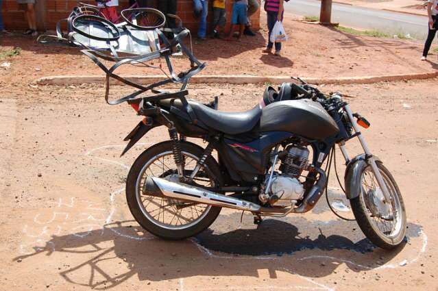  Motociclista que foi atingido por caminh&atilde;o morre na Santa Casa 