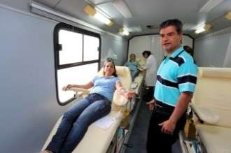 Servidores municipais participam de a&ccedil;&atilde;o com doa&ccedil;&atilde;o de sangue e medula