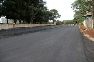 Nova rua faz parte do projeto de reordenamento para acabar com o congestionamento (Foto: Cleber Gellio)