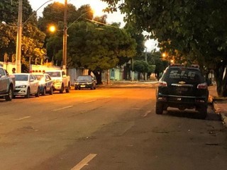 Policiais civis e militares amanheceram nas ruas (Hosana de Lourdes/TudodoMS)