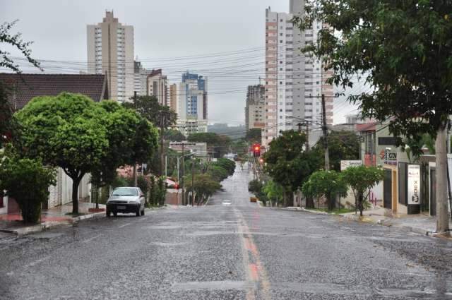 Meteorologia indica s&aacute;bado com pancadas de chuva no Estado