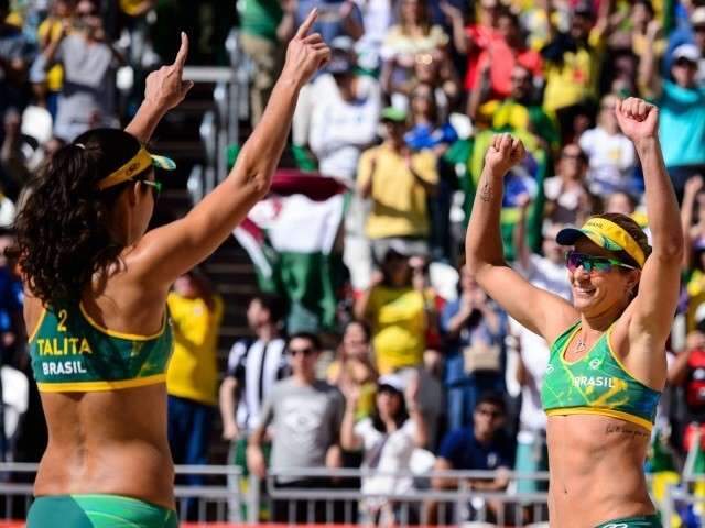 Sul-mato-grossense do v&ocirc;lei de praia vence de virada e est&aacute; na semifinal
