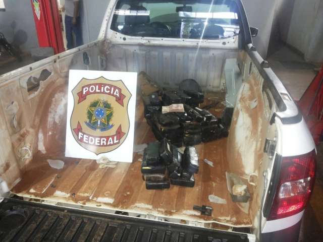 Morador de Aquidauana &eacute; preso em flagrante com 42 quilos de coca&iacute;na