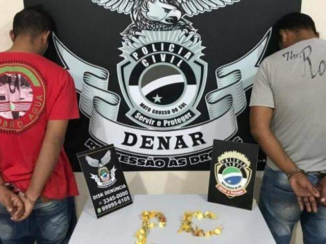 Dupla que abastecia traficantes de coca&iacute;na &eacute; presa no Campo Nobre