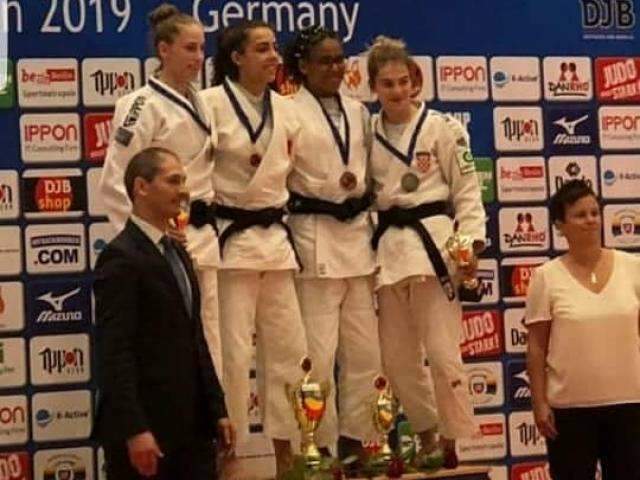 Judoca de MS fatura medalha de bronze na Copa Europeia Juvenil em Berlim