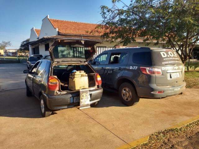 Traficante que saiu de Bras&iacute;lia &eacute; preso no interior com 36 quilos de maconha 
