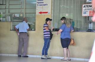 No CRS do Guanandy, além de medicamentos faltaram pediatras na manhã deste sábado (Foto: João Garrigó)