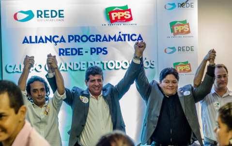 PPS e Rede fecham aliança para disputa eleitoral na Capital