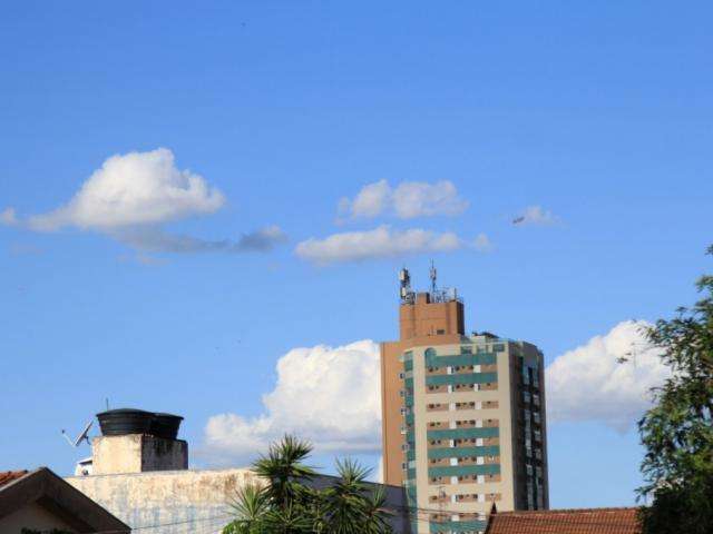 Semana come&ccedil;a com predom&iacute;nio de sol e m&aacute;ximas de at&eacute; 37&ordm; C em MS