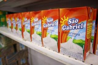 Preço do leite integral São Gabriel variou 18,42% entre janeiro e junho deste ano (Foto: Marcos Ermínio/Arquivo)