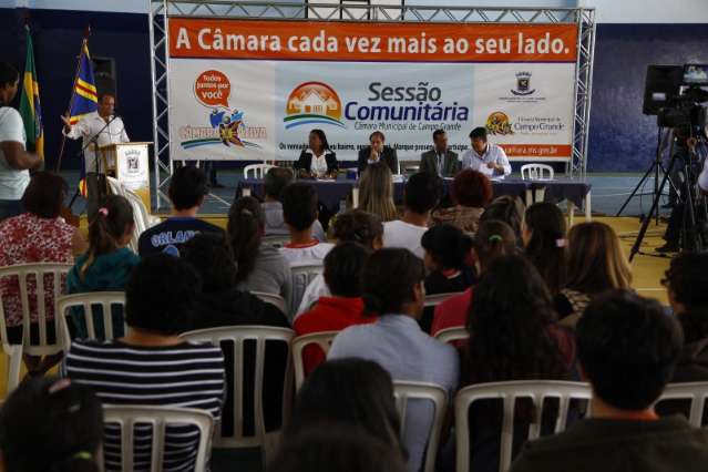 Sess&atilde;o Comunit&aacute;ria da C&acirc;mara ocorre hoje no Oliveira III