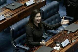 A senadora Simone Tebet disse que vai votar considerando os aspectos jurídicos do processo (Foto: Divulgação/Agência Senado)
