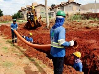 250 imóveis do bairro Costa Verde receberam rede de esgoto. (Foto: Divulgação)