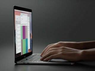 Novo Mac promete ter tela com resolução ainda melhor. (Foto: Reprodução/ Techtudo/Apple)