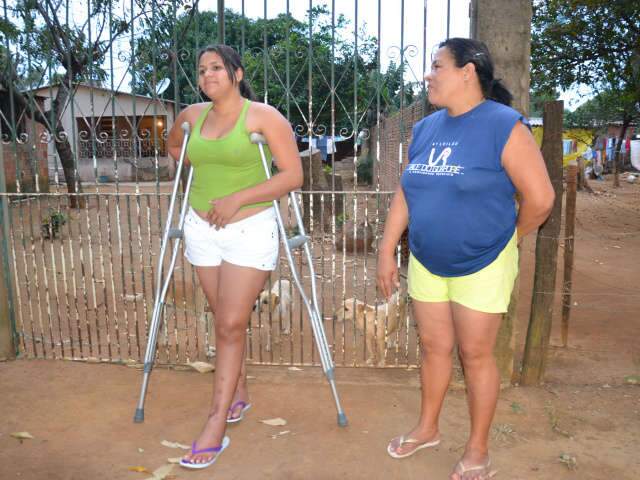  Adrieli sobreviveu a um atropelamento e as marcas ficaram para sempre
