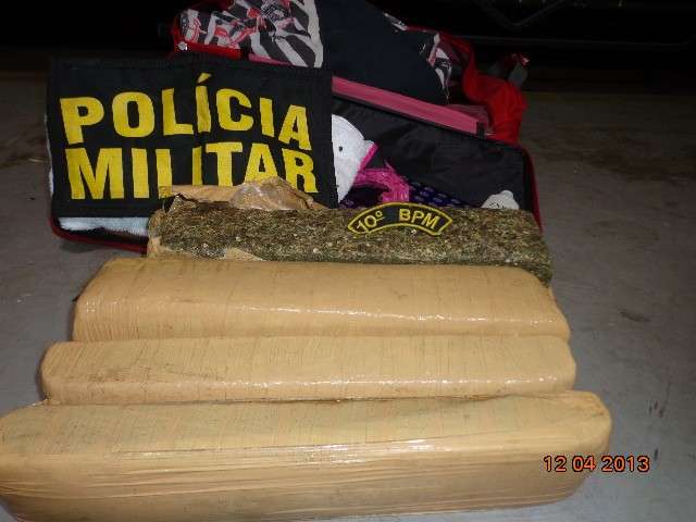 Jovem &eacute; presa na rodovi&aacute;ria quando seguia para MT com maconha