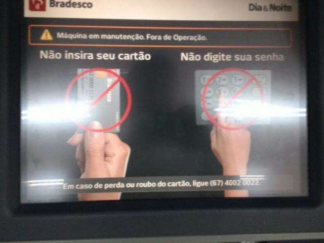 Servi&ccedil;os do banco Bradesco voltam a operar normalmente ap&oacute;s pane 
