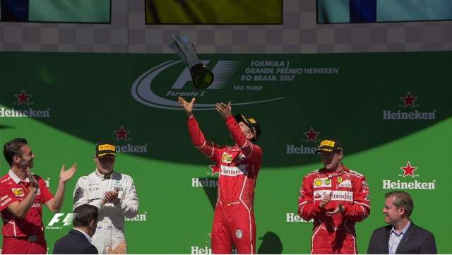 Sebastian Vettel larga bem e vence Grande Pr&ecirc;mio do Brasil de F&oacute;rmula 1 