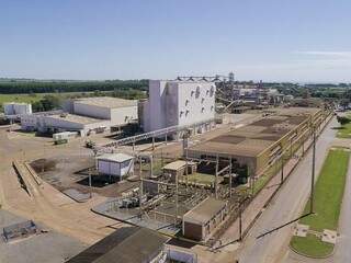 Fábrica de proteína de soja instalada em Campo Grande (Foto: ADM/Divulgação)