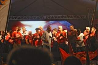 Petistas apostam na militância da sigla para vencer as eleições . (Foto: Alcides Neto)
