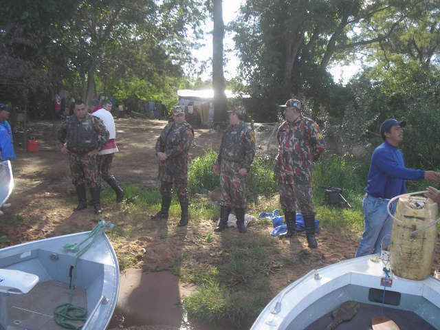  No terceiro dia de buscas, policial da PMA continua desaparecido em rio