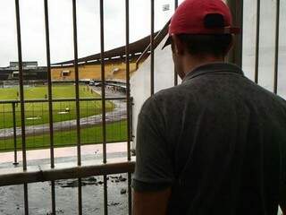 Portões do estádio Morenão serão fechados para o público no próximo domingo (Foto: Kleber Clajus/Arquivo)